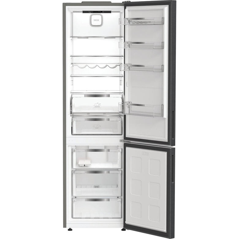 Hotpoint Ariston HPK 25403 XBR6E Frigorifero Combinato A Libera Installazione,  No Frost,  Multi-Airflow, Classe C, Nero