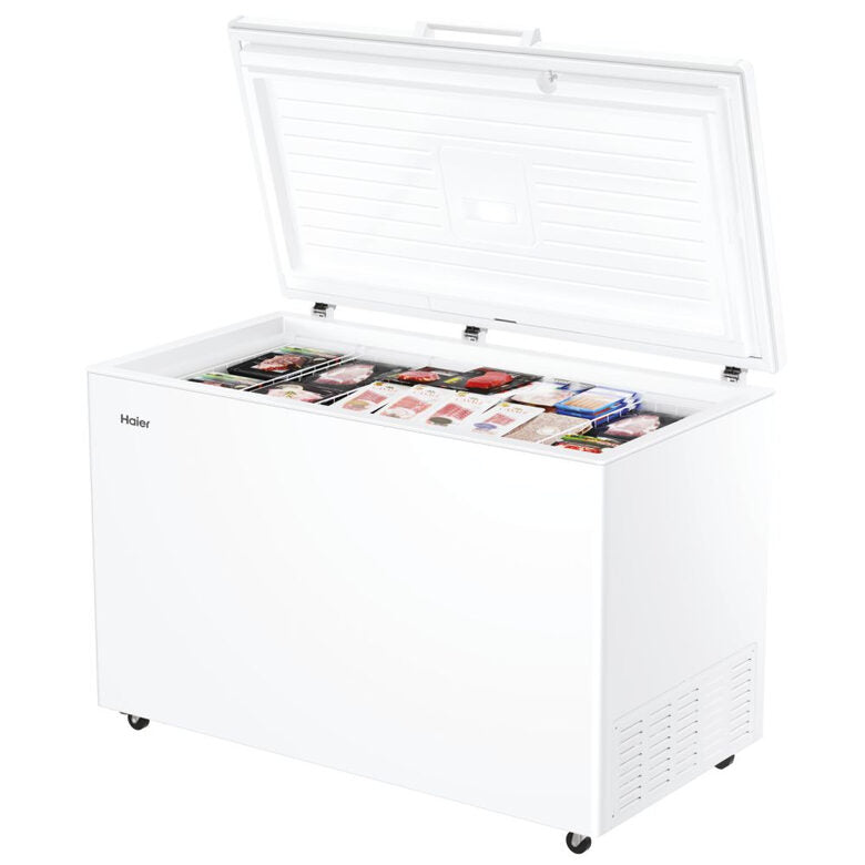 Haier HCE420E Congelatore a Pozzetto Libera installazione 418 L E Bianco