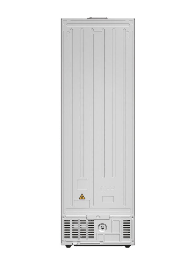 Candy CNCQ2T618EX Fresco 300 Frigorifero Combinato A Libera Installazione, No Frost, Area Fresh 0°C, Classe E, Acciaio Inox