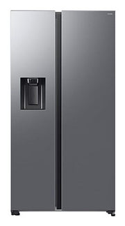 Samsung RS70F65KETEF Frigorifero Side By Side A Libera Installazione, AI Inverter, All-around Cooling, AI Hybrid Cooling, Dispenser Senza Allaccio Idrico, Classe E, Inox