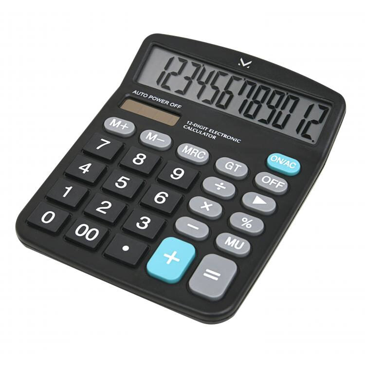 New Majestic K30 calcolatrice Desktop Calcolatrice con display Nero