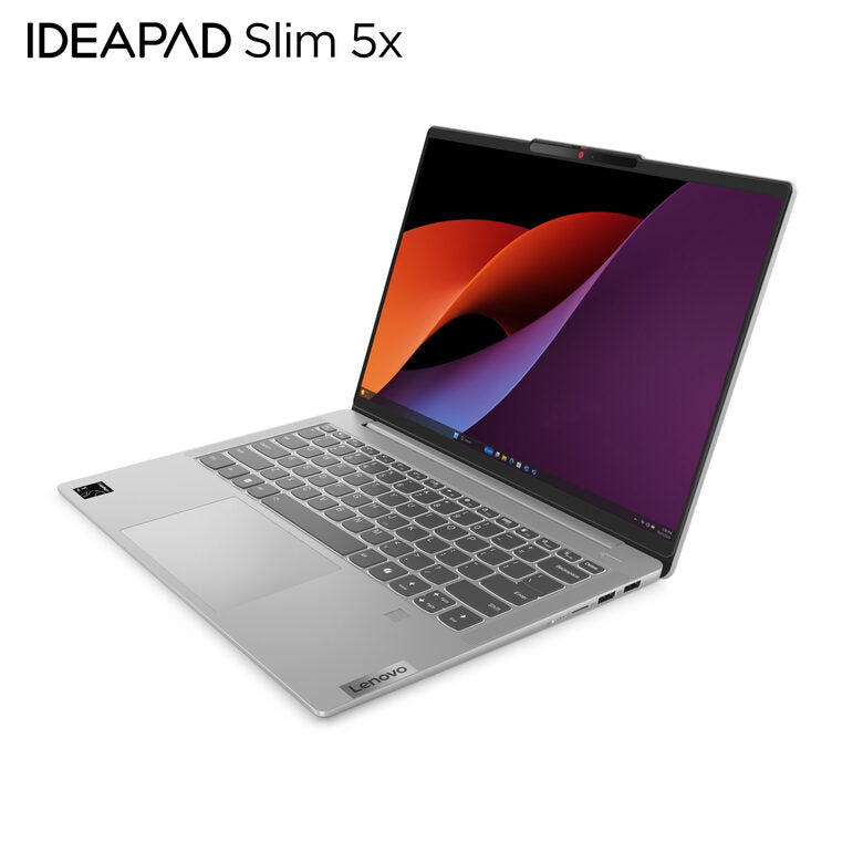 LENOVO IdeaPadSlim 5 Computer Portatile Copilot+ PC, 14 ", processore Qualcomm Snapdragon X Plus X1P-42-100, QUALCOMM ADRENO, 16 GB, 512 GB SSD, Grey