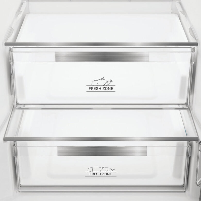 Hotpoint Ariston HPK 25403 XBR6E Frigorifero Combinato A Libera Installazione,  No Frost,  Multi-Airflow, Classe C, Nero