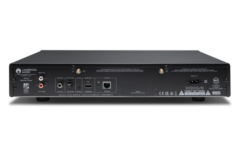 Cambridge AXN10 lettore multimediale Grigio 2.0 canali Wi-Fi