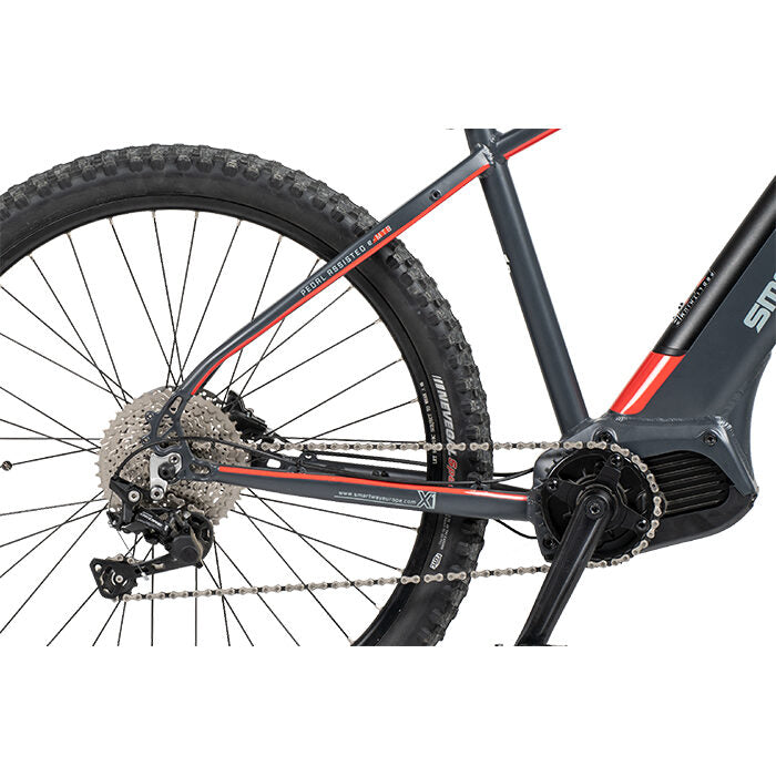 Smartway X1 Grigio, Rosso Taglia unica 69,8 cm (27.5") 26 kg