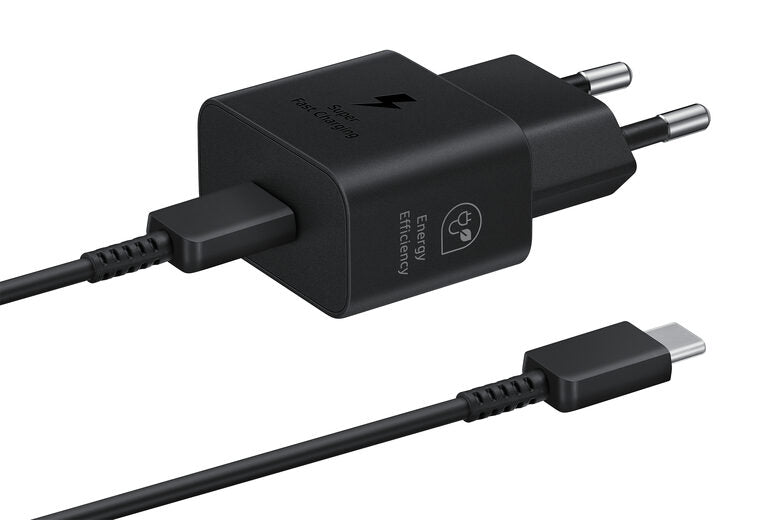 Samsung Caricabatterie Super Fast Charging (25W) con cavo da USB Type-C a USB Type-C