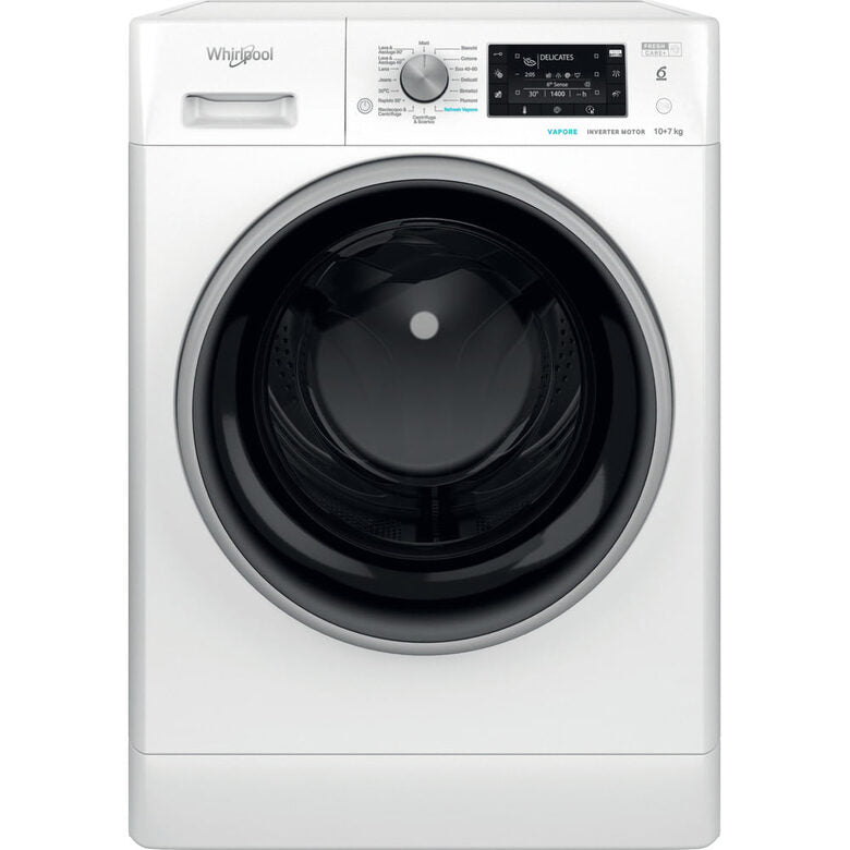 Whirlpool FreshCare Lavasciuga a libera installazione - FFWDD 107448 WBS IT