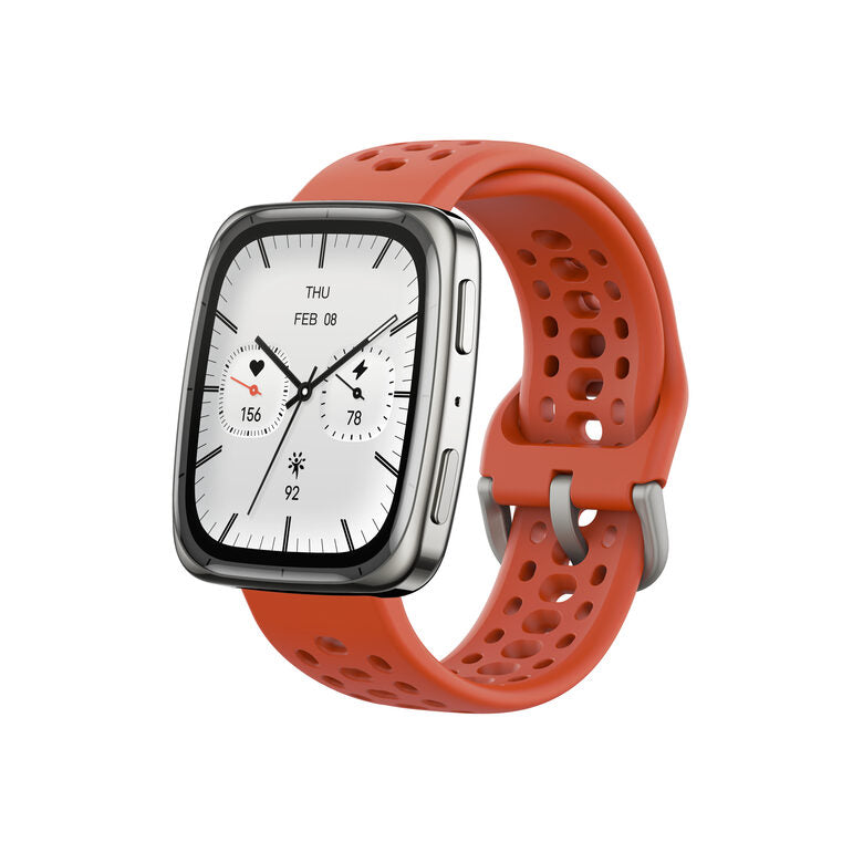 Amazfit Active 2 Square Vetro zaffiro con display AMOLED Pagamento contactless 5 sistemi satellitari & mappe offline Durata della batteria fino a 10 giorni