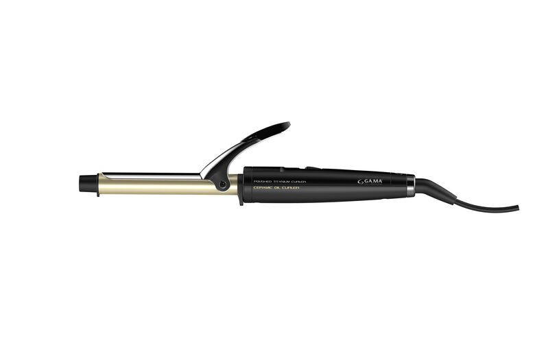 GA.MA GC1250 messa in piega Ferro per ricci Caldo Nero 41 W 2 m
