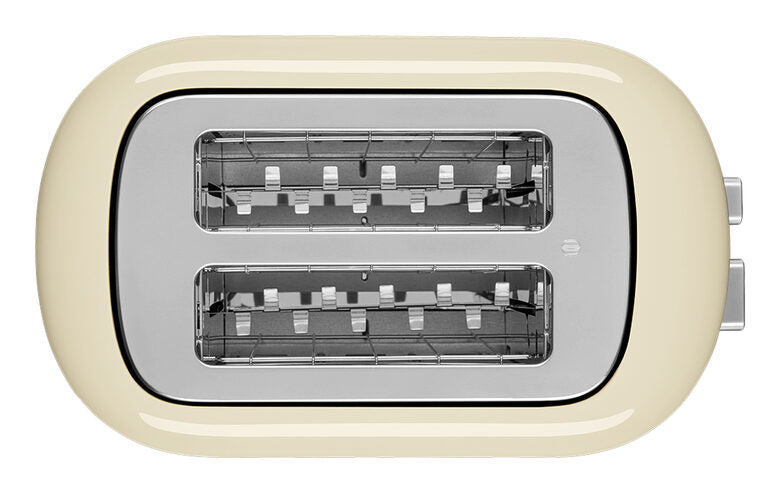 KitchenAid 5KMT2109EAC 7 2 fetta/e 980 W Nero, Crema, Acciaio inox