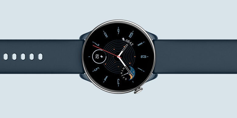 Amazfit GTR Mini 3,25 cm (1.28") AMOLED 42 mm Blu, Argento GPS (satellitare)