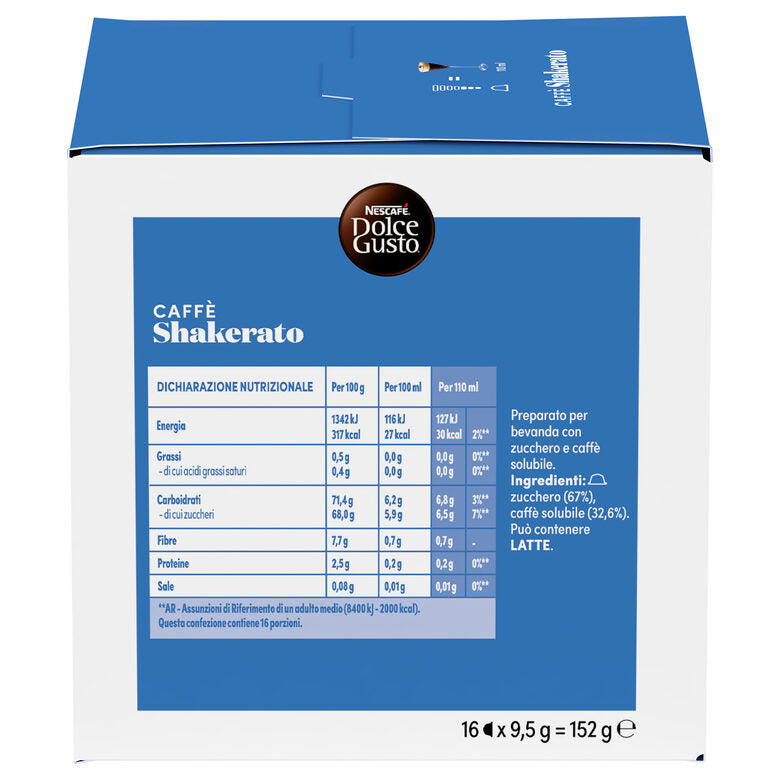 Nescafé Dolce Gusto Caffè Shakerato 16 Capsule