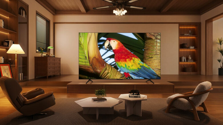 TCL 65C655 Televisione Smart TV 65 Pollici Qled 4K Serie C6 Dolby Vision Atmos Google TV Audio Onkyo
