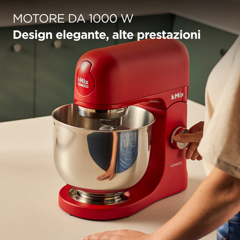 Kenwood KMX751ARD kMix impastatrice planetaria 5 L 1000 W