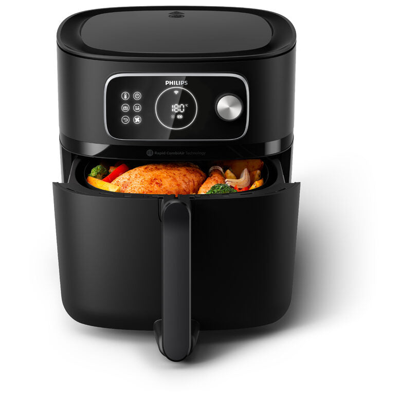 Philips 7000 series HD9876/90 Airfryer, 8.3L, Friggitrice 22-in-1, App per ricette
