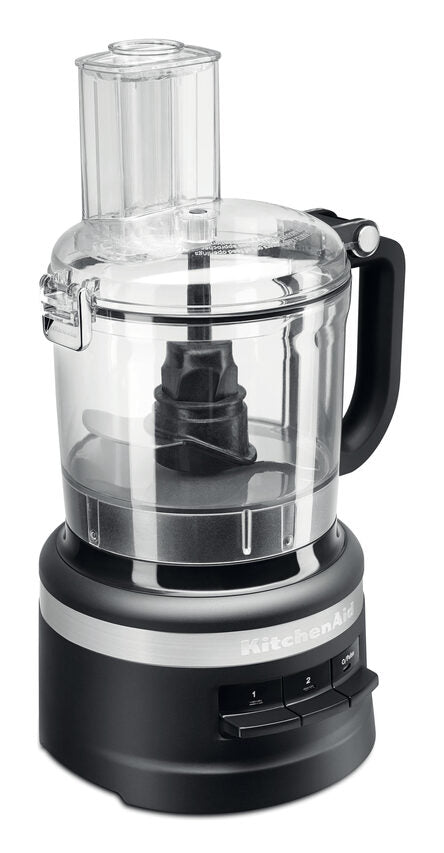 KitchenAid 5KFP0719EBM robot da cucina 250 W 1,7 L Nero, Acciaio inox