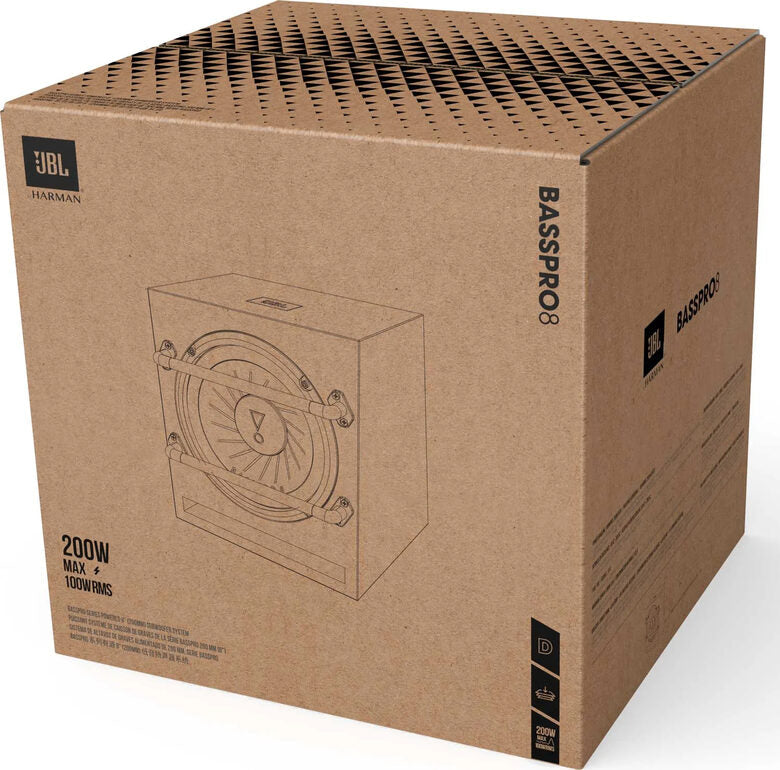 JBL Basspro 8 Nero Subwoofer attivo 100 W