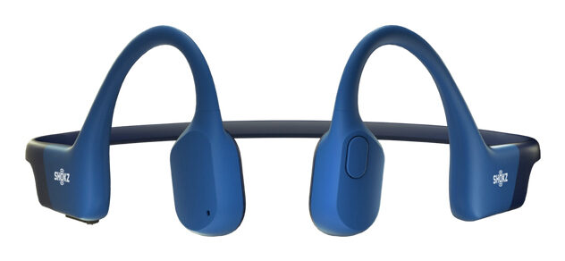 SHOKZ OpenRun Auricolare Wireless Passanuca Sport Bluetooth Blu