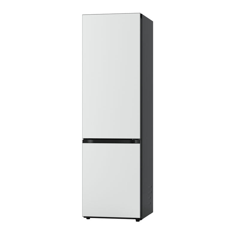 LG GBB72BM9DQ Frigorifero combinato, Classe D, 387L, Wi-Fi, Wine Rack, Vetro bianco satin