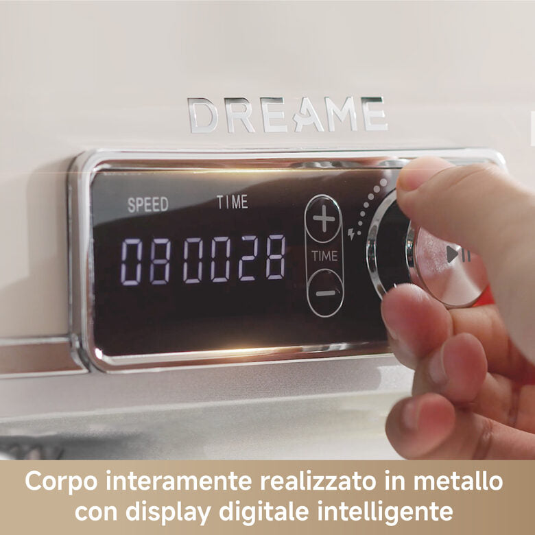 Dreame BioKnead Sbattitore con base 800 W Bianco, Crema
