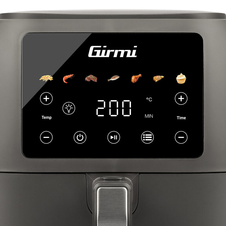 Girmi FG92 Singolo 8 L 1700 W Friggitrice ad aria calda Grigio