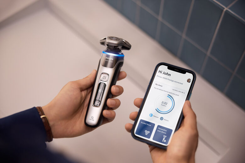 Philips i9000 Prestige XP9204/30 Rasoio elettrico Wet & Dry con SkinIQ