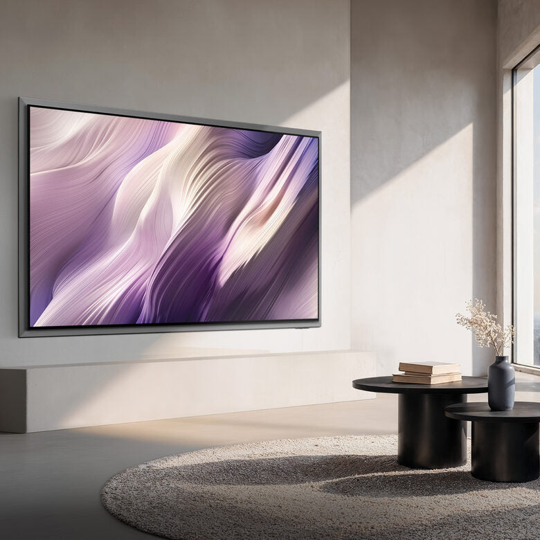 Samsung OLED AI TV 55" QE55S99HATXZT 4K, Processore NQ4 AI Gen3, 4K AI Upscaling Pro, Glare Free, OLED HDR Pro, Motion Xcelerator 165Hz, Dolby Atmos & OTS+, FloatLayer Design, Vision AI Smart TV, 2026