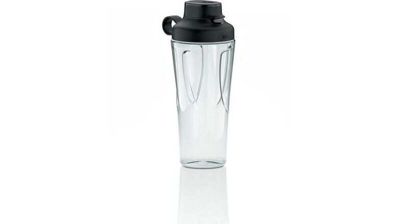Bosch Serie 2 MMB2111M frullatore 0,6 L Frullatore per sportivi 450 W Nero, Acciaio inossidabile