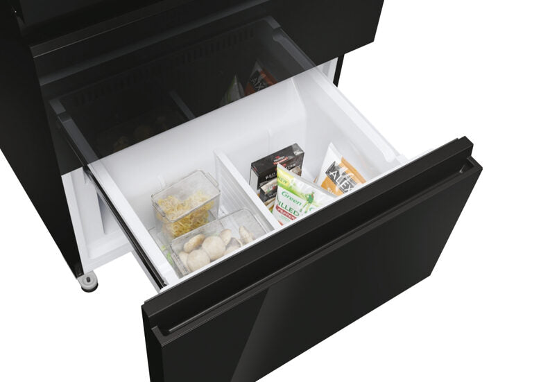 Haier HFR3718ENGB FD 70 Series 3 Frigorifero Side By Side A Libera Installazione, No Frost, Fresher Tech®, Classe E, Nero