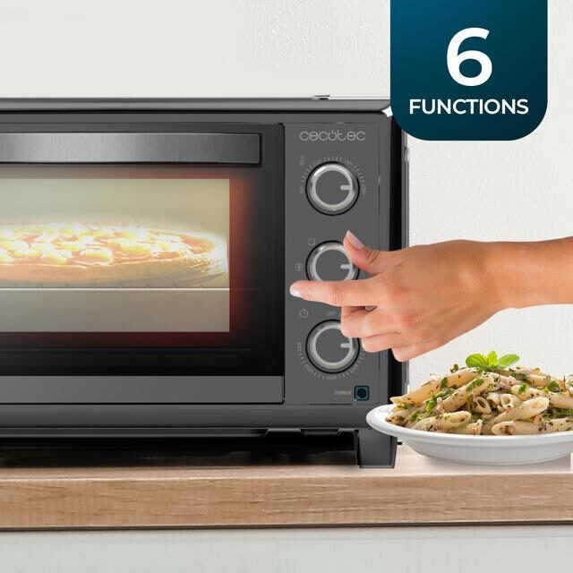 Cecotec 03818 forno 26 L 1500 W Nero