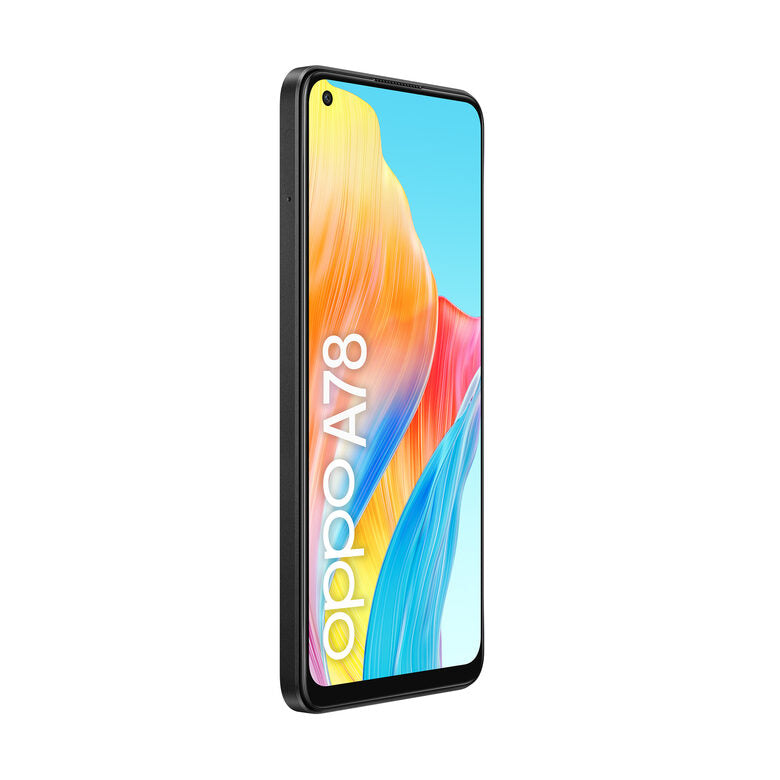 OPPO A78 4G Smartphone, AI Doppia fotocamera 50+2MP, Selfie 8MP, Display 6.43” 90HZ AMOLED FHD+, 5000mAh, RAM 8(Esp 4GB/6GB/8GB)+ROM 128GB (esp1TB), IP54, Supporto Auto [Versione Italia], Mi