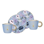 Bialetti set da 2 pezzi di tazzine e piattini Bridgerton