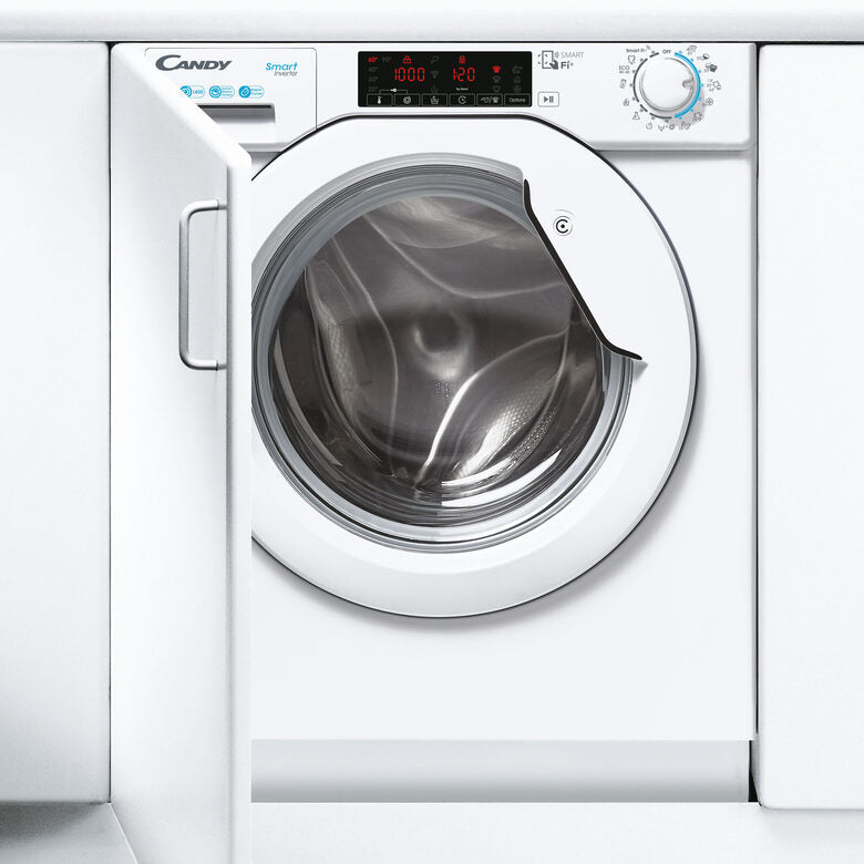 Candy Smart Inverter CBWO 49TWME-S Lavatrice a Incasso Caricamento frontale 9 kg 1400 Giri/min Bianco