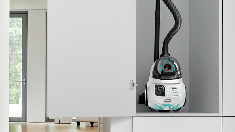 Bosch Serie 4 BGC21HYG1 Aspirapolvere senza sacco ProHygienic Bianco