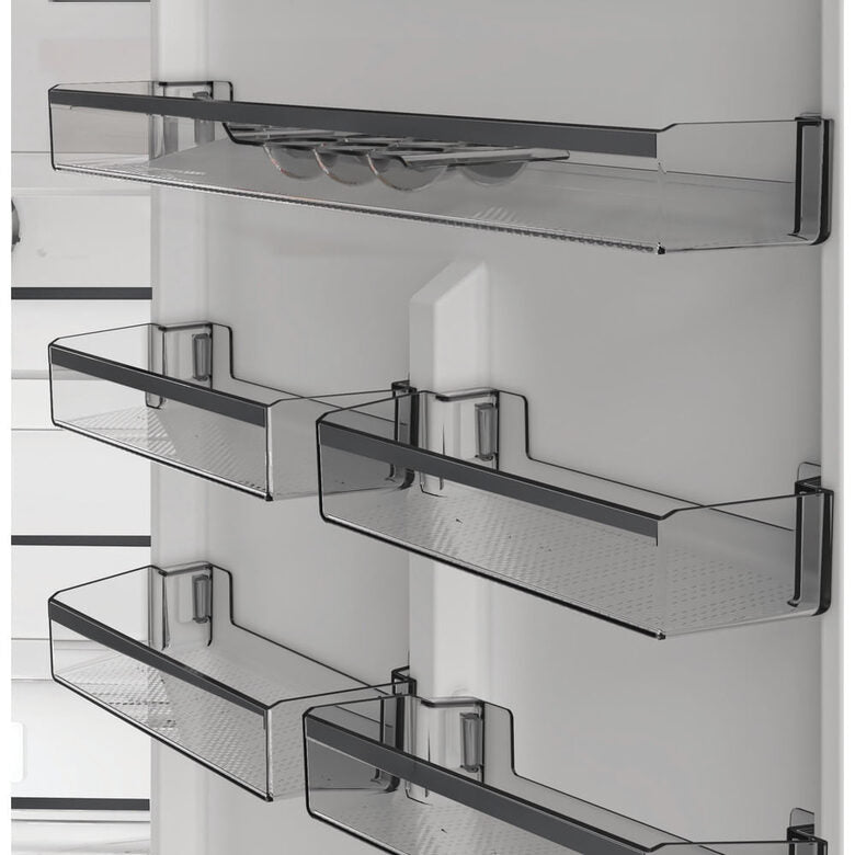 Whirlpool WHK2 6493 X5E Frigorifero Combinato A Libera Installazione, Dual No Frost, Tecnologia 6° Senso, Activ0°, Fresh Box+, Cladde D, Inox