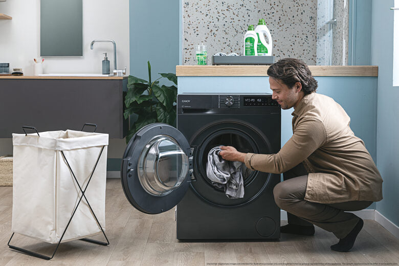 Candy BR 48B6G-S ProWash 500 Lavatrice A Libera Installazione 8 Kg, 1400 Giri, Classe A, Proactive Wash, Antracite