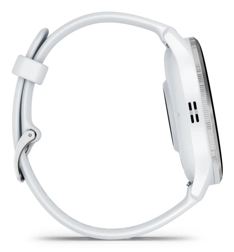 Garmin Venu 3 3,56 cm (1.4") AMOLED 45 mm Digitale 454 x 454 Pixel Touch screen Argento, Bianco Wi-Fi GPS (satellitare)