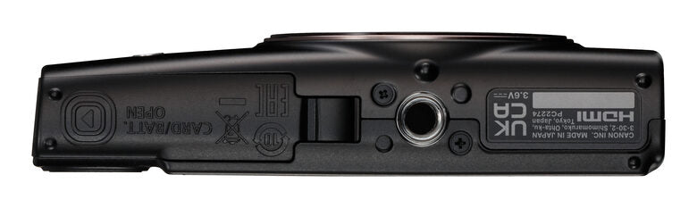 Canon Digital IXUS 285 HS A 1/2.3" Fotocamera compatta 20,2 MP CMOS 5184 x 3888 Pixel Nero