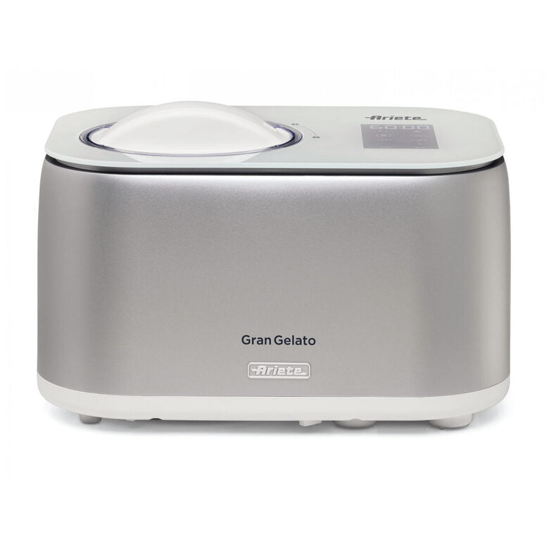 Ariete 644 Gran Gelato 4in1, Gelatiera con compressore, Gelato, Yogurt, Sorbetto e Granita, 30-60 minuti, Funzione mantenimento del freddo