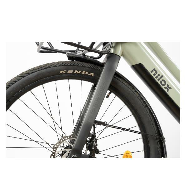 Nilox Cargo eBike C3 Nero, Verde Alluminio 69,8 cm (27.5") 24 kg
