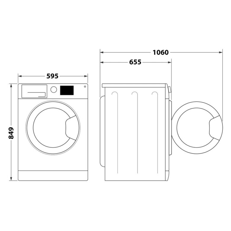 Hotpoint NT M11 8X3K IT asciugatrice Libera installazione Caricamento frontale 8 kg A+++ Bianco