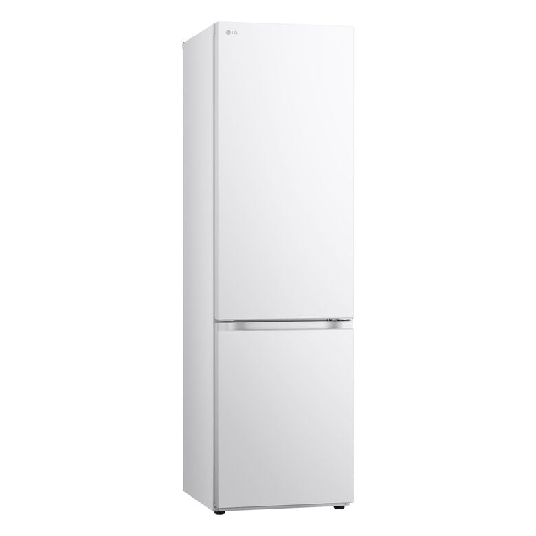 LG GBV5240DSW Frigorifero combinato, Classe D, 387L, Fresh Converter, Porte piatte, Bianco