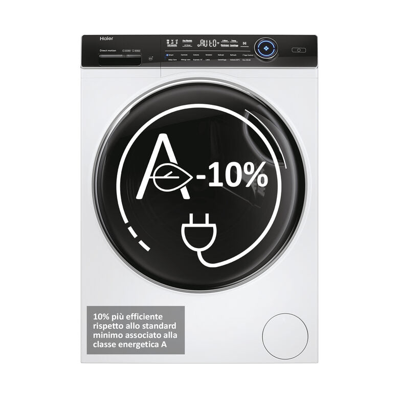 Haier HW90-BD14979EU1 lavatrice Caricamento frontale 9 kg 1400 Giri/min Bianco