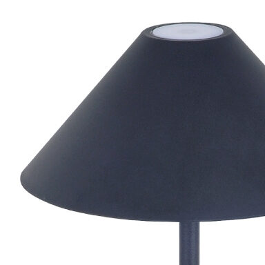 Kon.El.Co. Liberty lampada da tavolo 3 W Nero