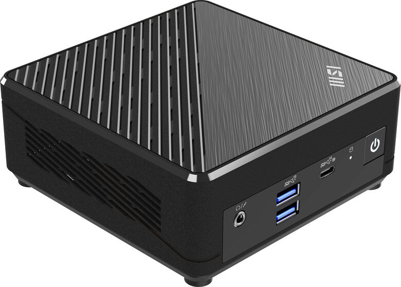 MSI Cubi N ADL-001EU Intel® N N200 4 GB DDR4-SDRAM 128 GB SSD Windows 11 Pro Mini PC Nero