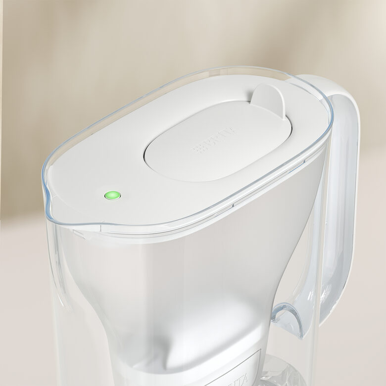 Brita Style Essential Caraffa filtrante 2,4 L Trasparente, Bianco