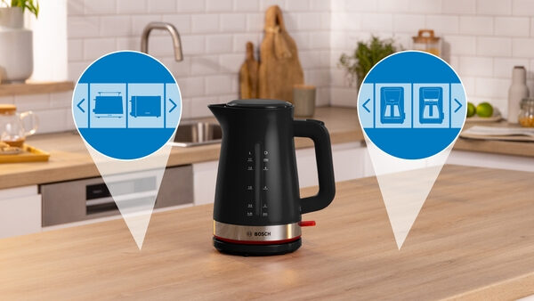 Bosch TWK4M223 Bollitore MyMoment 1.7 l Nero