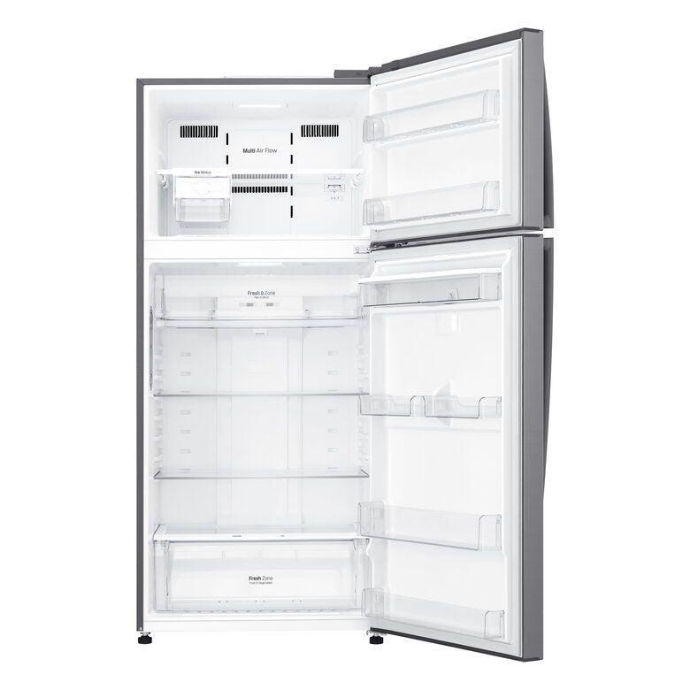 LG GTF744PZPED Frigorifero Combinato A Libera Installazione, Wi-Fi, Dispenser Acqua, Classe E, Inox