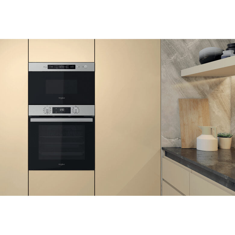 Whirlpool MBNA920X Microonde Da Incasso con grill 22 L 750 W Acciaio inossidabile