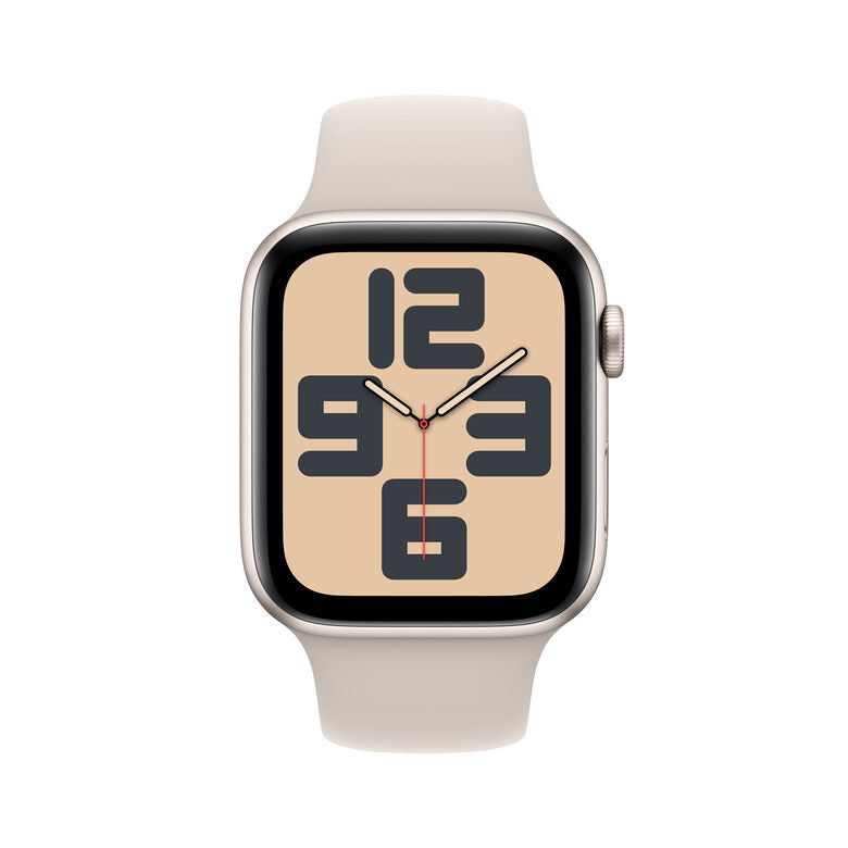 Apple Watch SE GPS + Cellular Cassa 44mm in Alluminio Galassia con Cinturino Sport Galassia - S/M